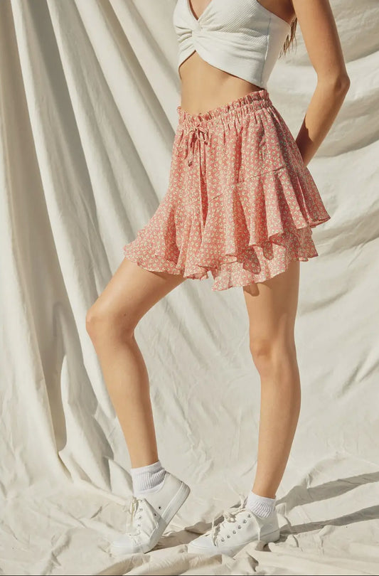Bloom Ruffle Skort