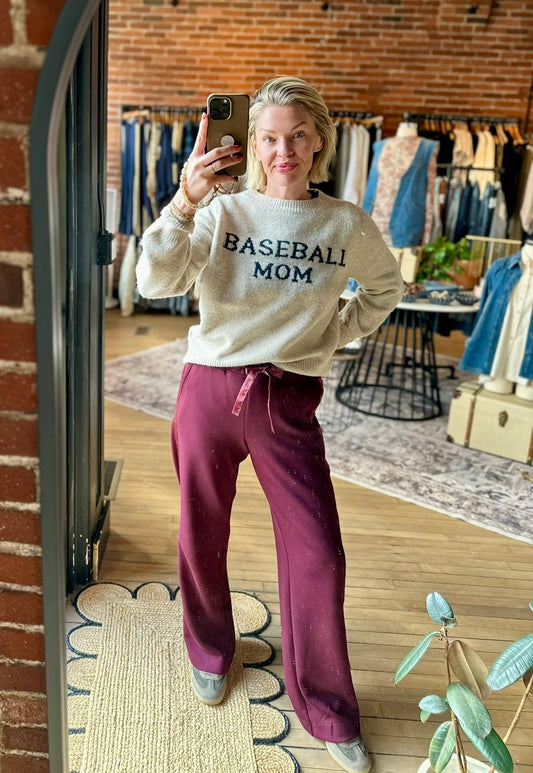 Baseball Mom Sweater